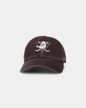 47 Brand Anaheim Ducks Clean Up Strapback Brown