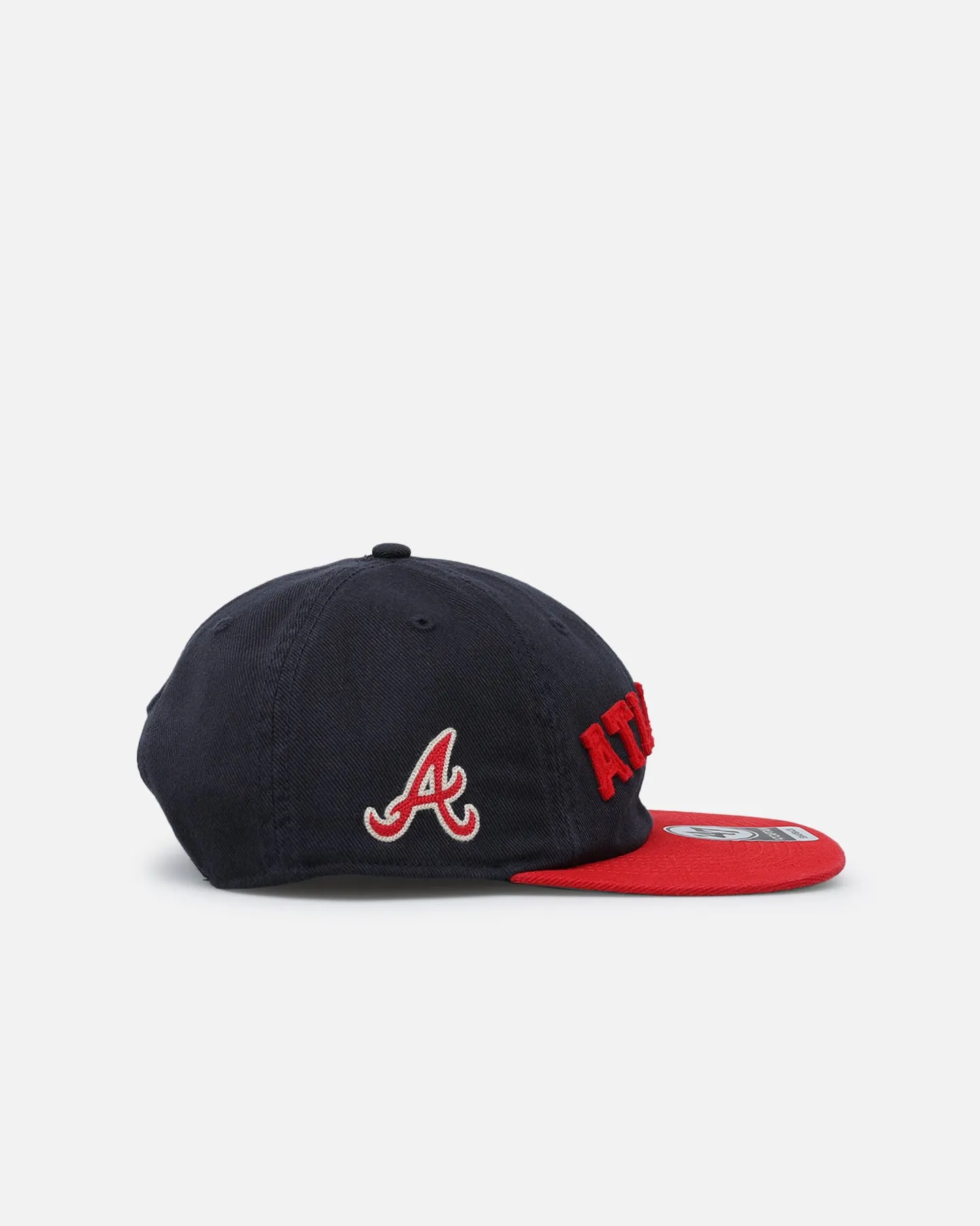 47 Brand Atlanta Braves 'Legacy 47 Captain RL' Club Legacy '47 Captain Snapback Navy