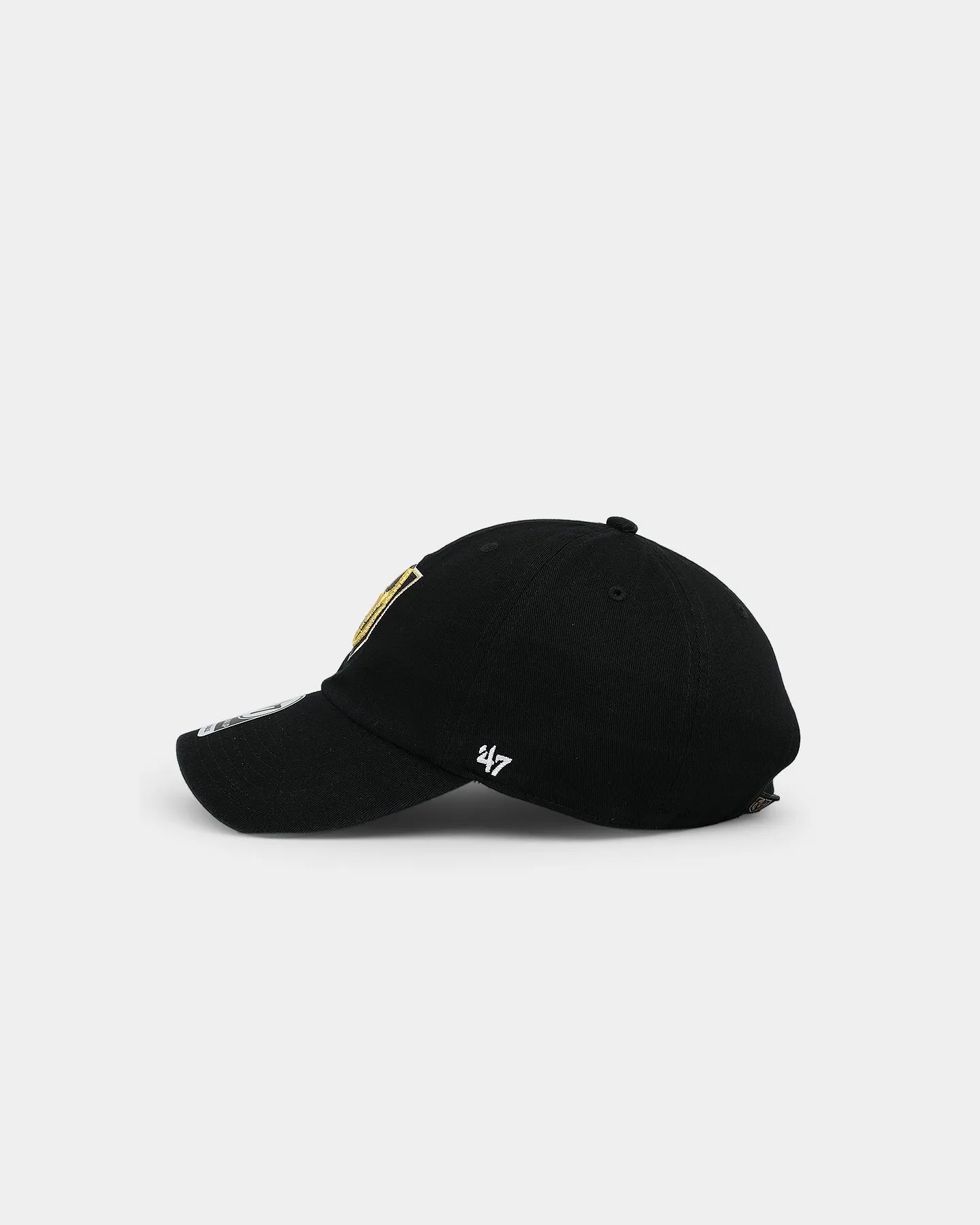 47 Brand Kids' Las Vegas Golden Knights 47 Clean Up Strapback Black