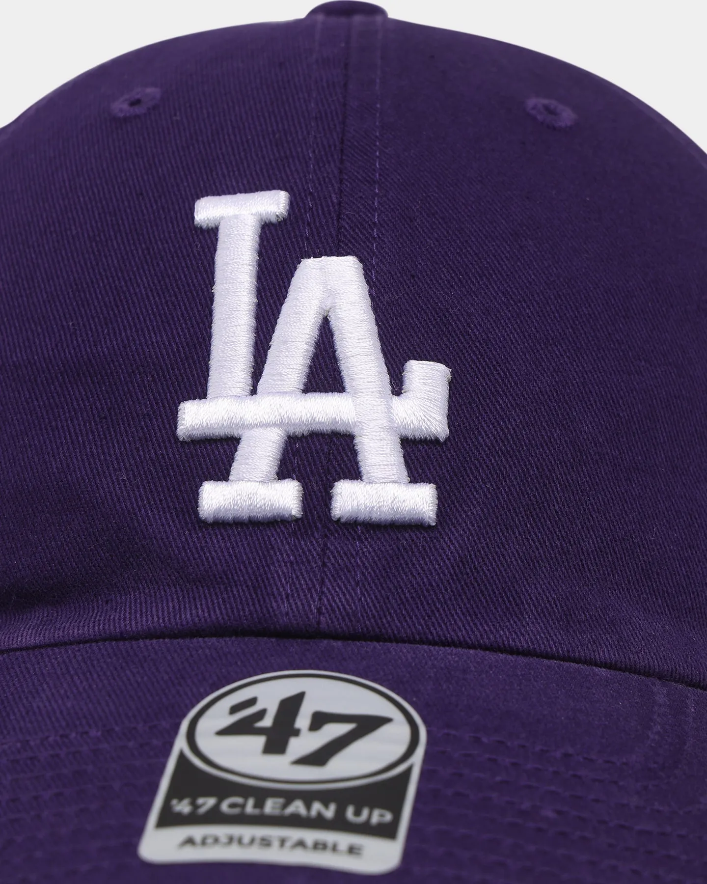 47 Brand Los Angeles Dodgers 47 Clean Up Strapback Purple