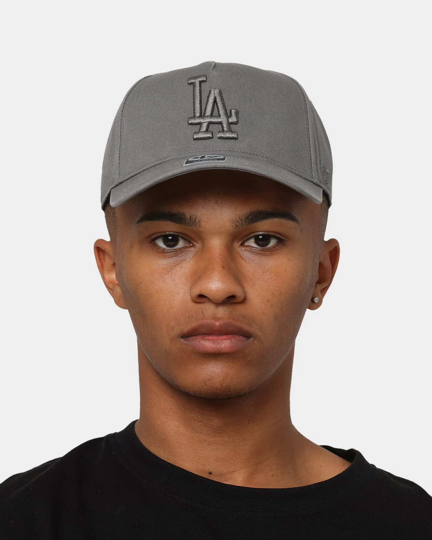 47 Brand Los Angeles Dodgers 'Moon Rock Grey' MVP DT Snapback Dark Grey