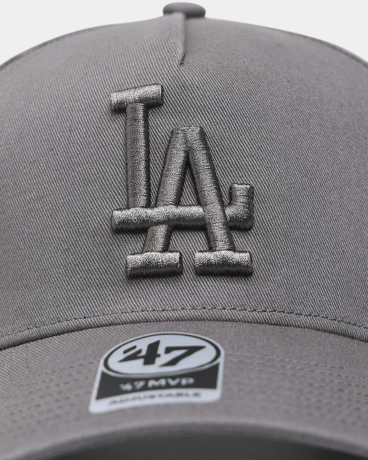 47 Brand Los Angeles Dodgers 'Moon Rock Grey' MVP DT Snapback Dark Grey