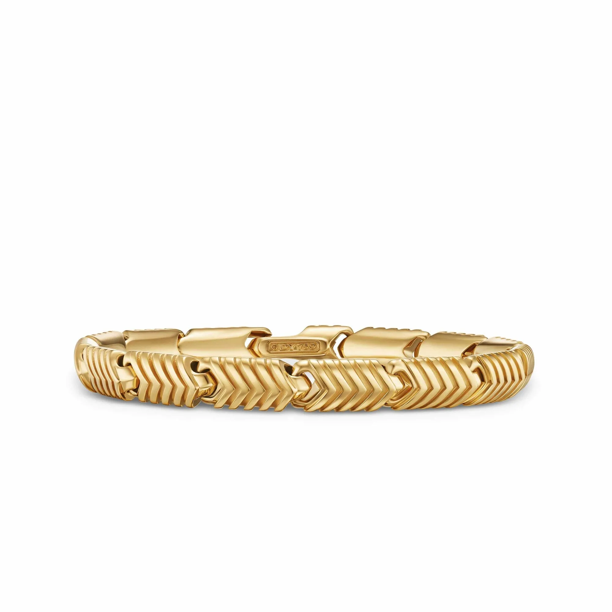 7.6mm Chevron Link Bracelet