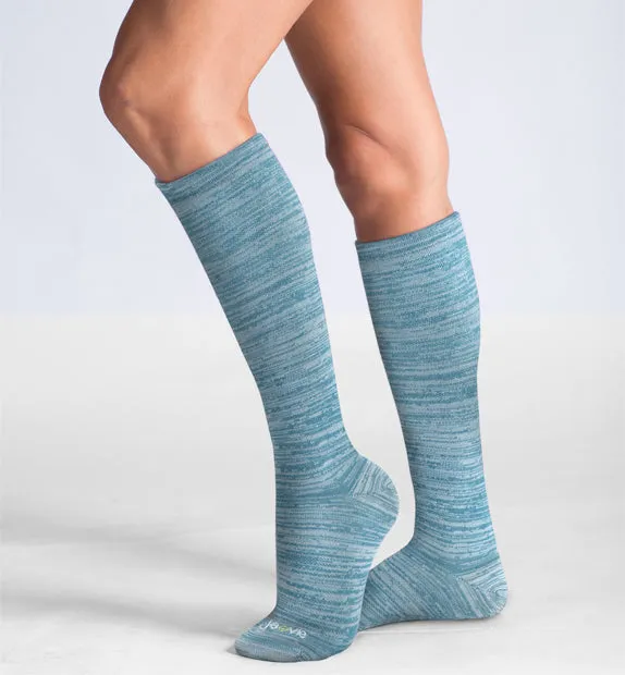 80% Rich Merino Wool Everyday Compression Socks (15-20mmHg) - Solids - 2 Pack