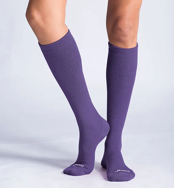 80% Rich Merino Wool Everyday Compression Socks (15-20mmHg) - Solids - 2 Pack