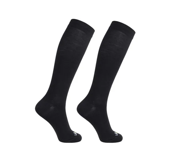 80% Rich Merino Wool Everyday Compression Socks (15-20mmHg) - Solids - 2 Pack