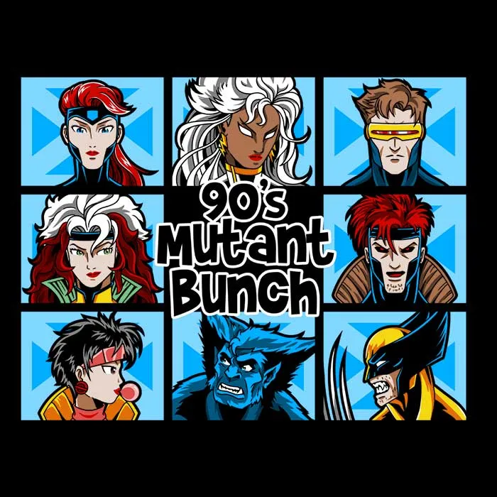 90's Mutant Bunch - Fleece Blanket