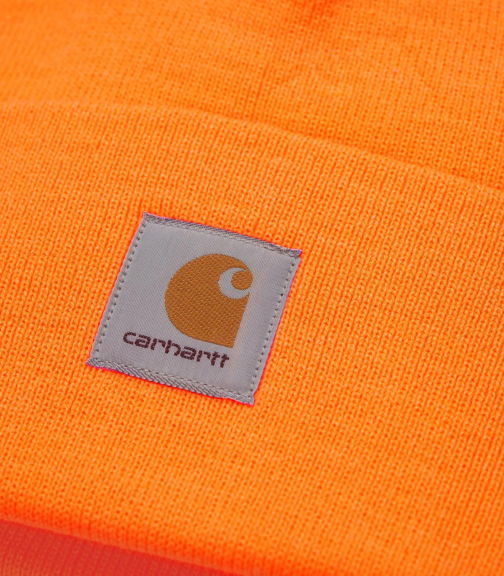 Acrylic Watch Hat - Pop Orange