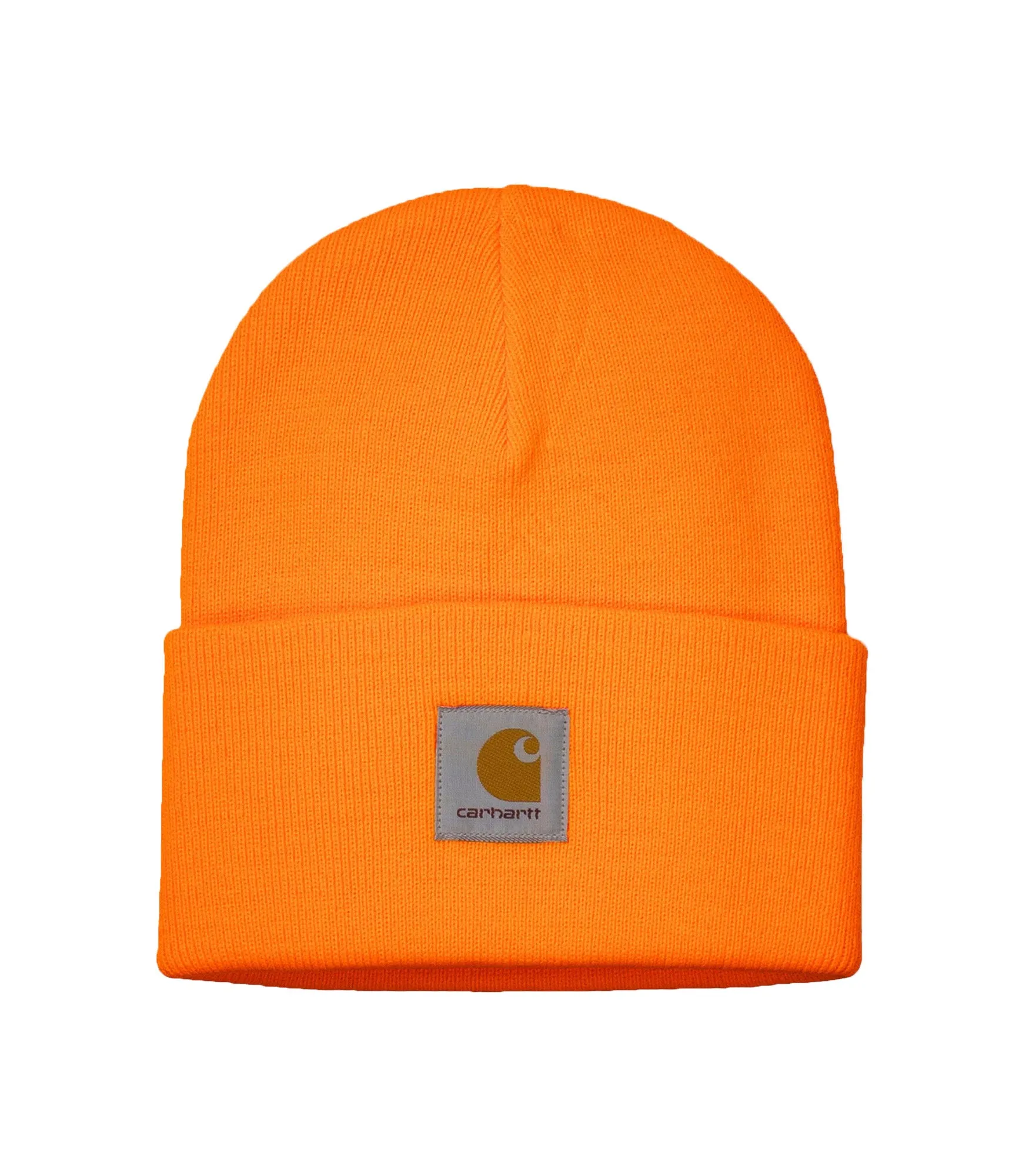 Acrylic Watch Hat - Pop Orange