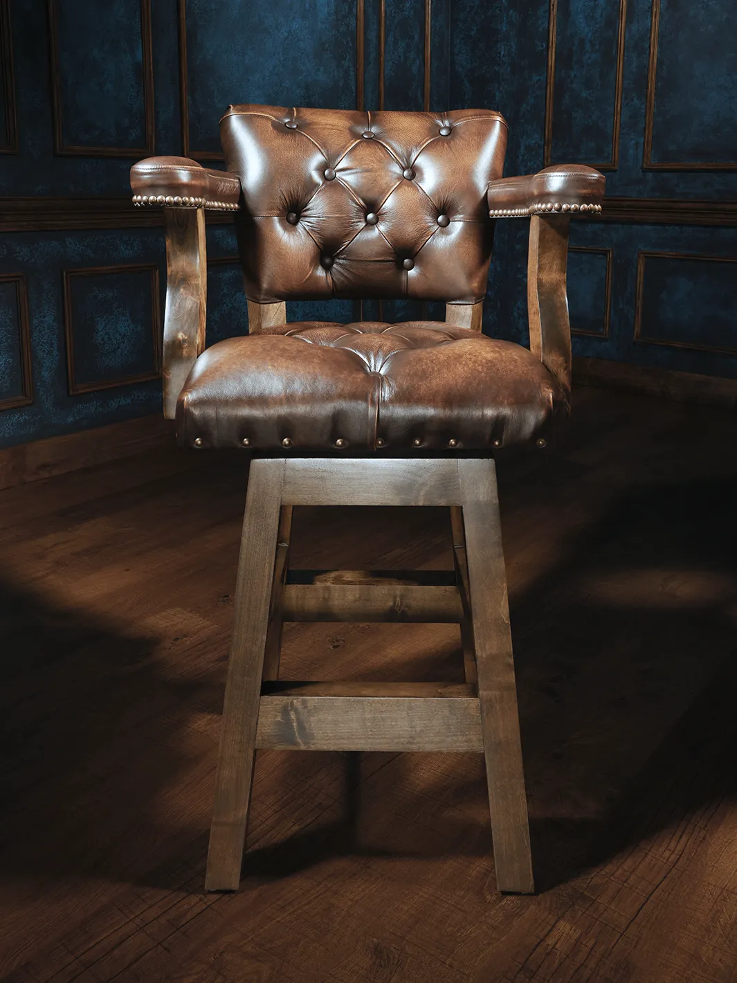 Adam Chisum Western Bar Stool