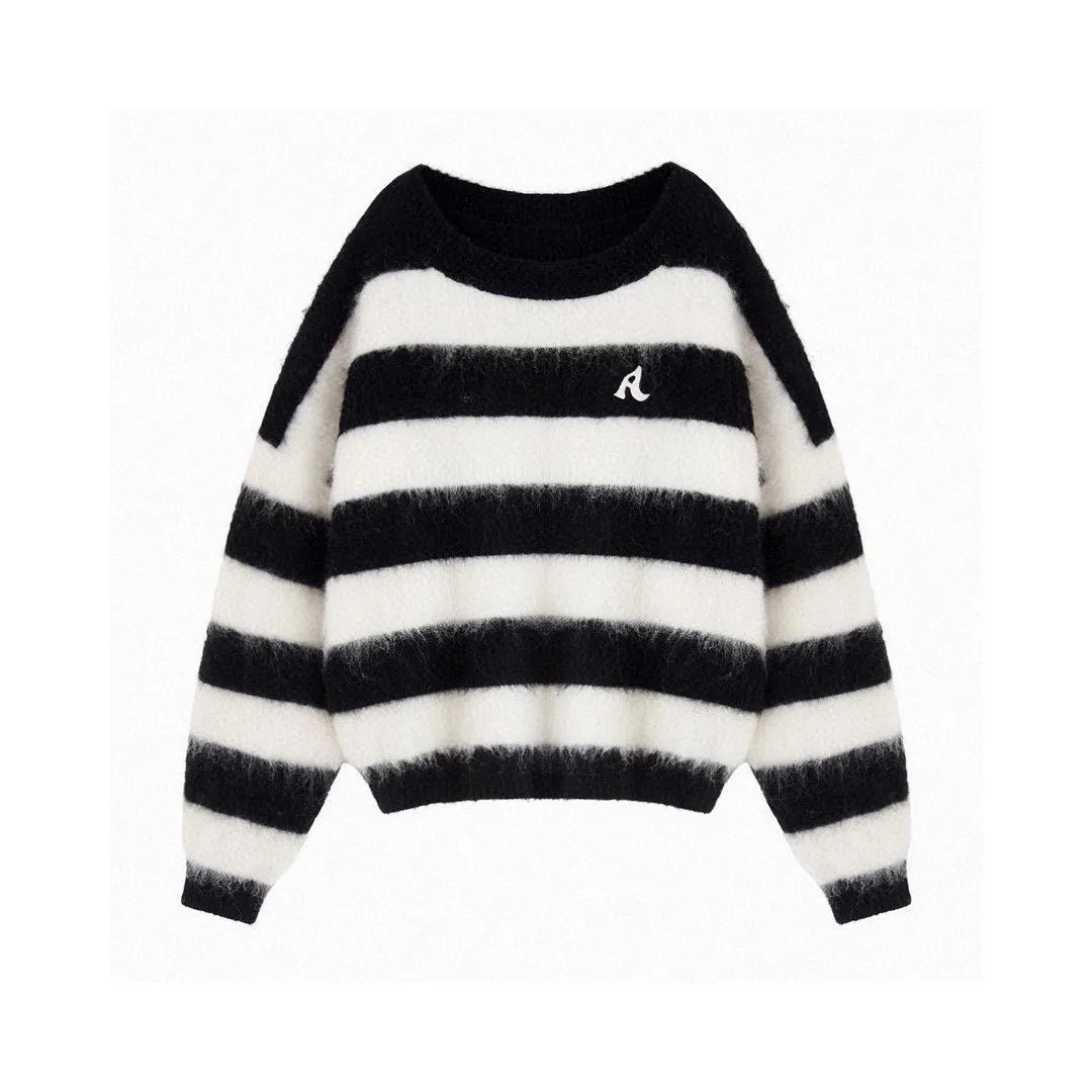 AINTSHY Crowe Mohair Crewneck