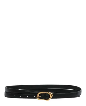 Alexander McQueen Womens Thin Double Wrap Belt