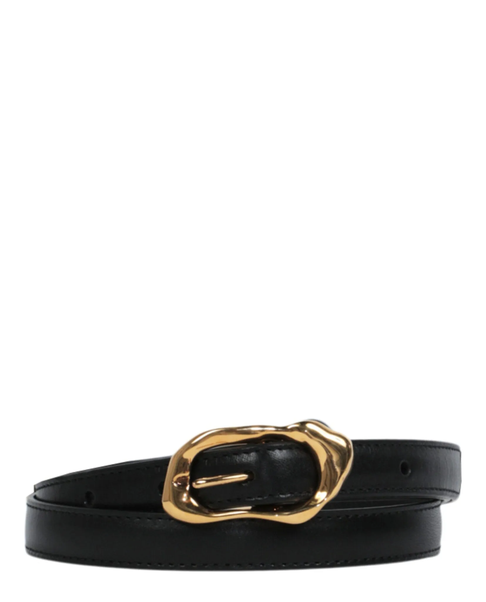 Alexander McQueen Womens Thin Double Wrap Belt