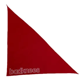 badknees Dog Bandana - Red and White