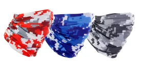 Bike-It  Neck Tubes - 3 pack - Digital Urban Camo Designs