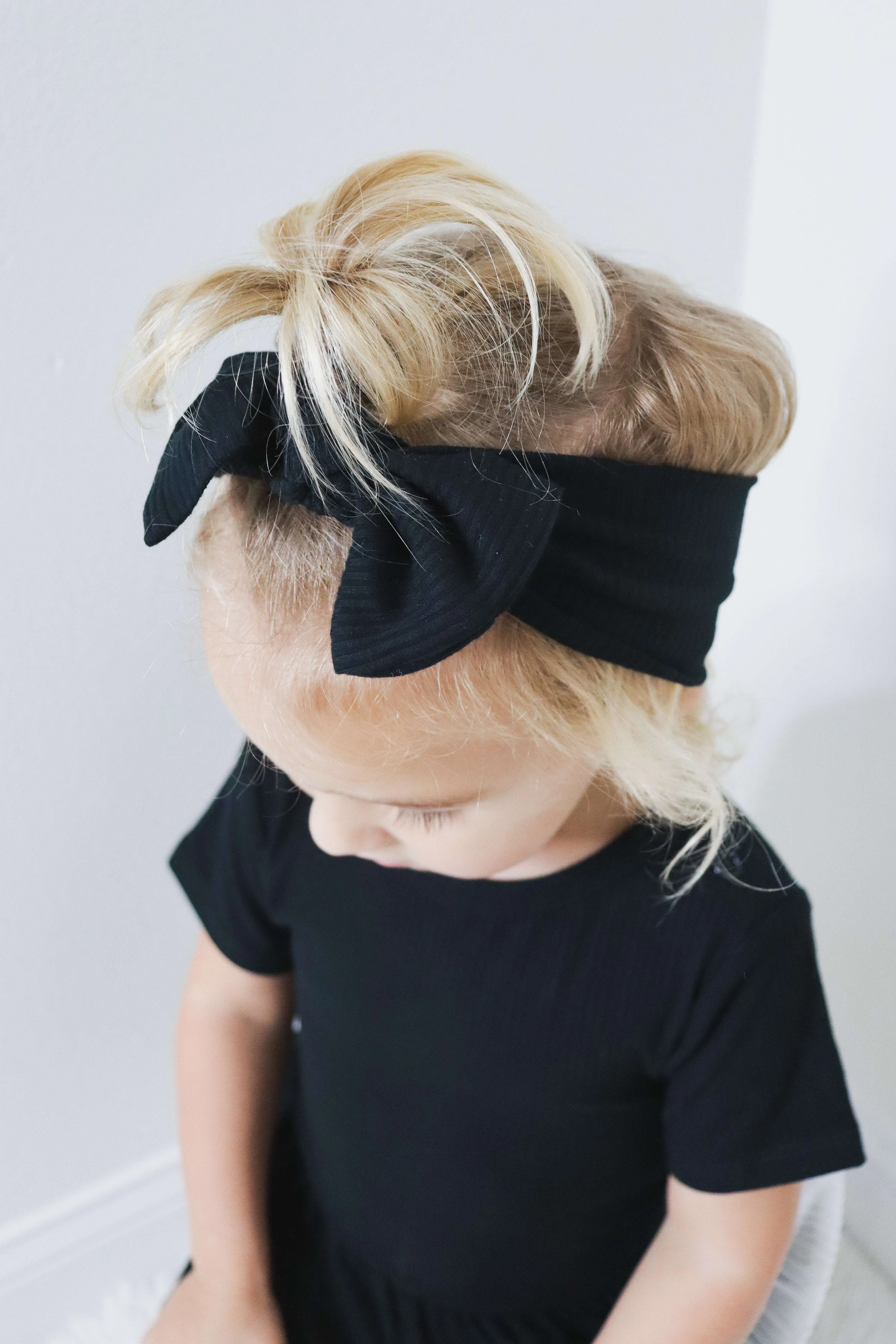 Black Rib Dream Baby Bow