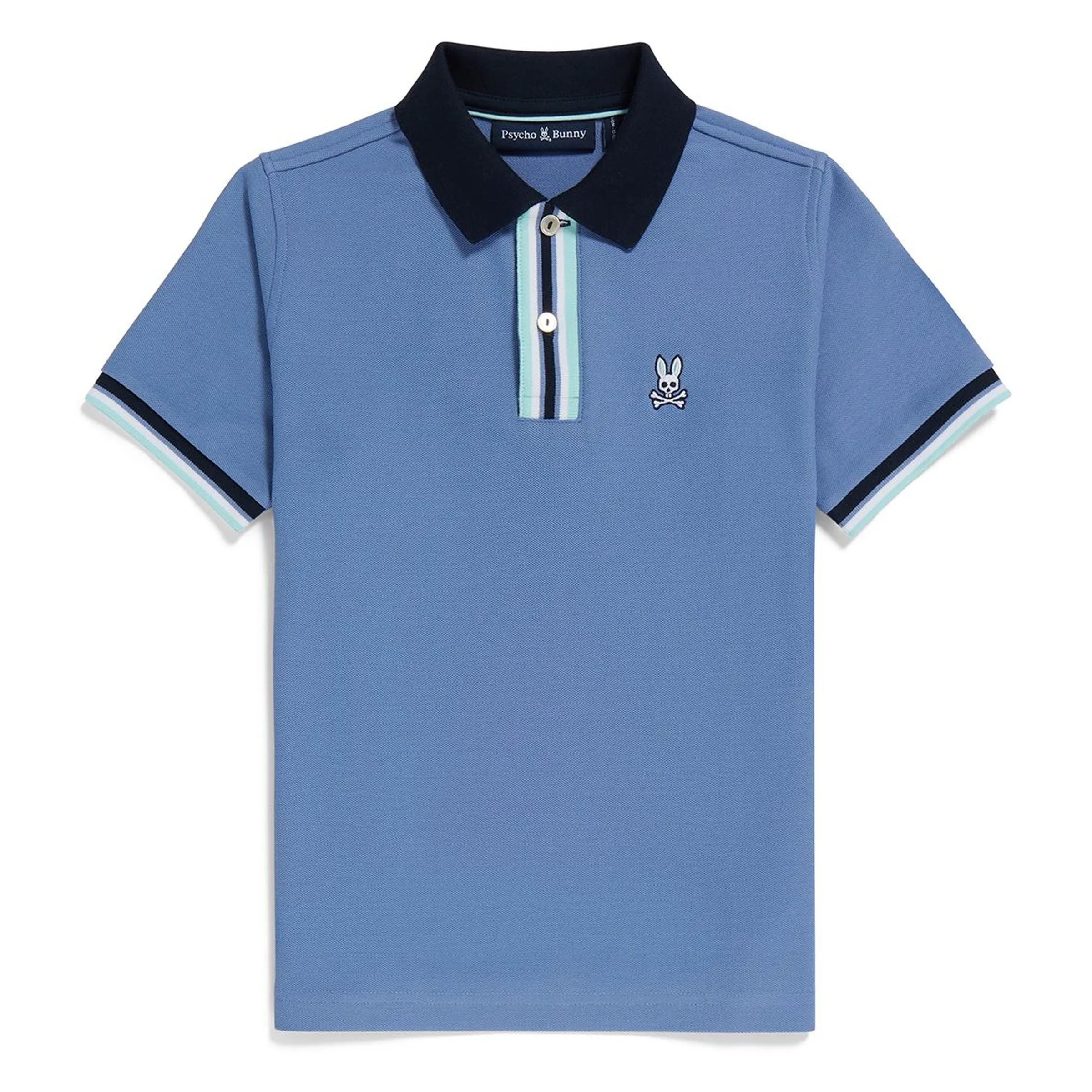 Blue Bloomington Pique Polo