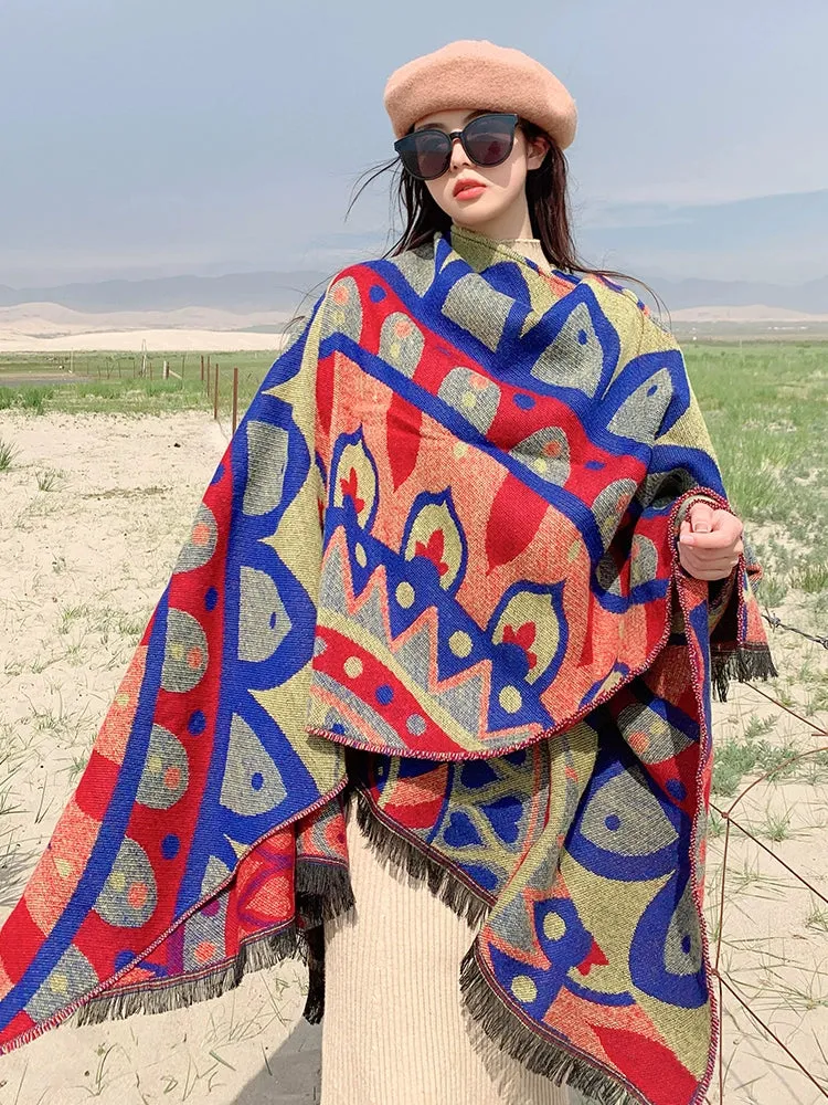 Bohemian Ethnic Style Shawl