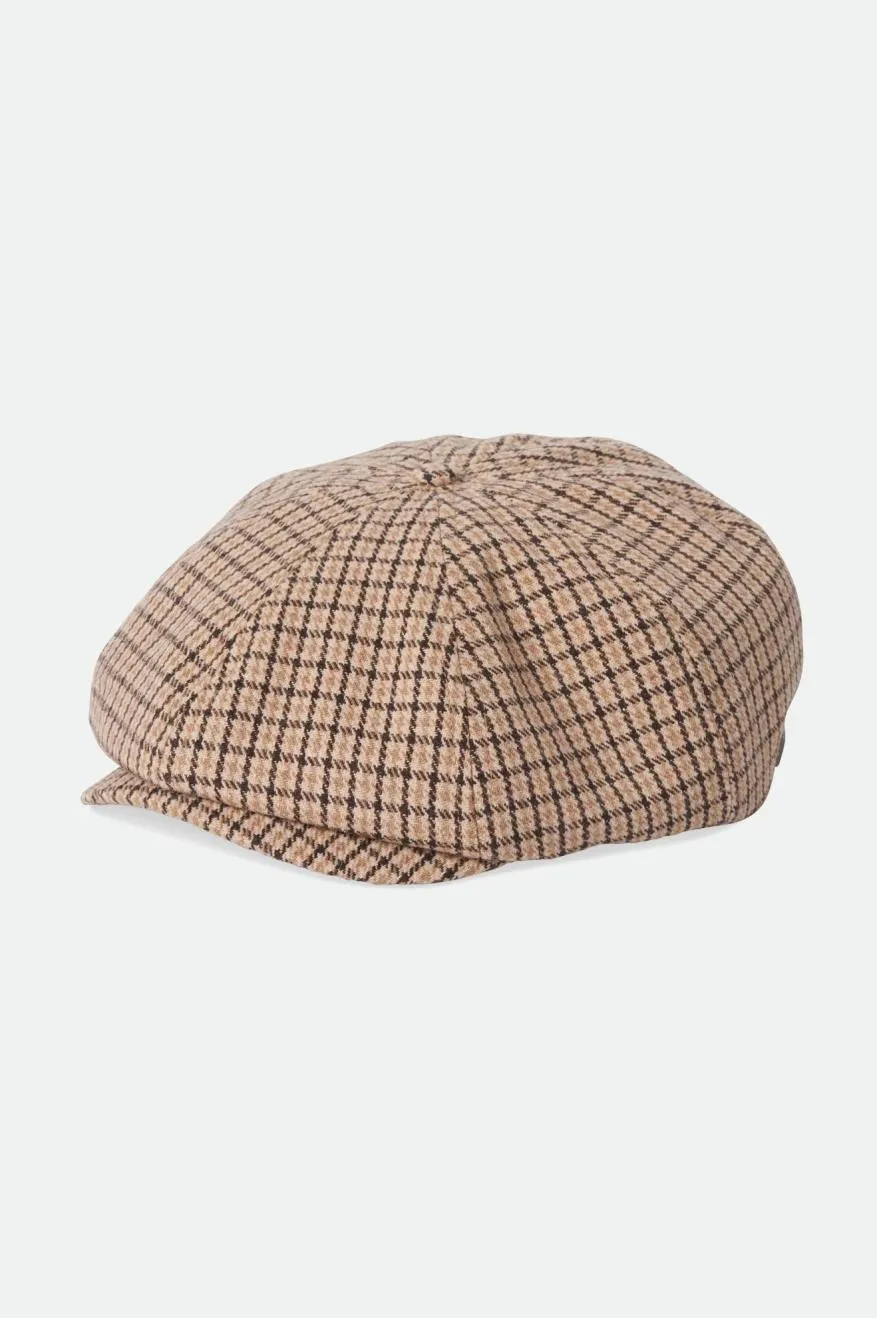 Brood Newsboy Cap - Sand/Desert Palm