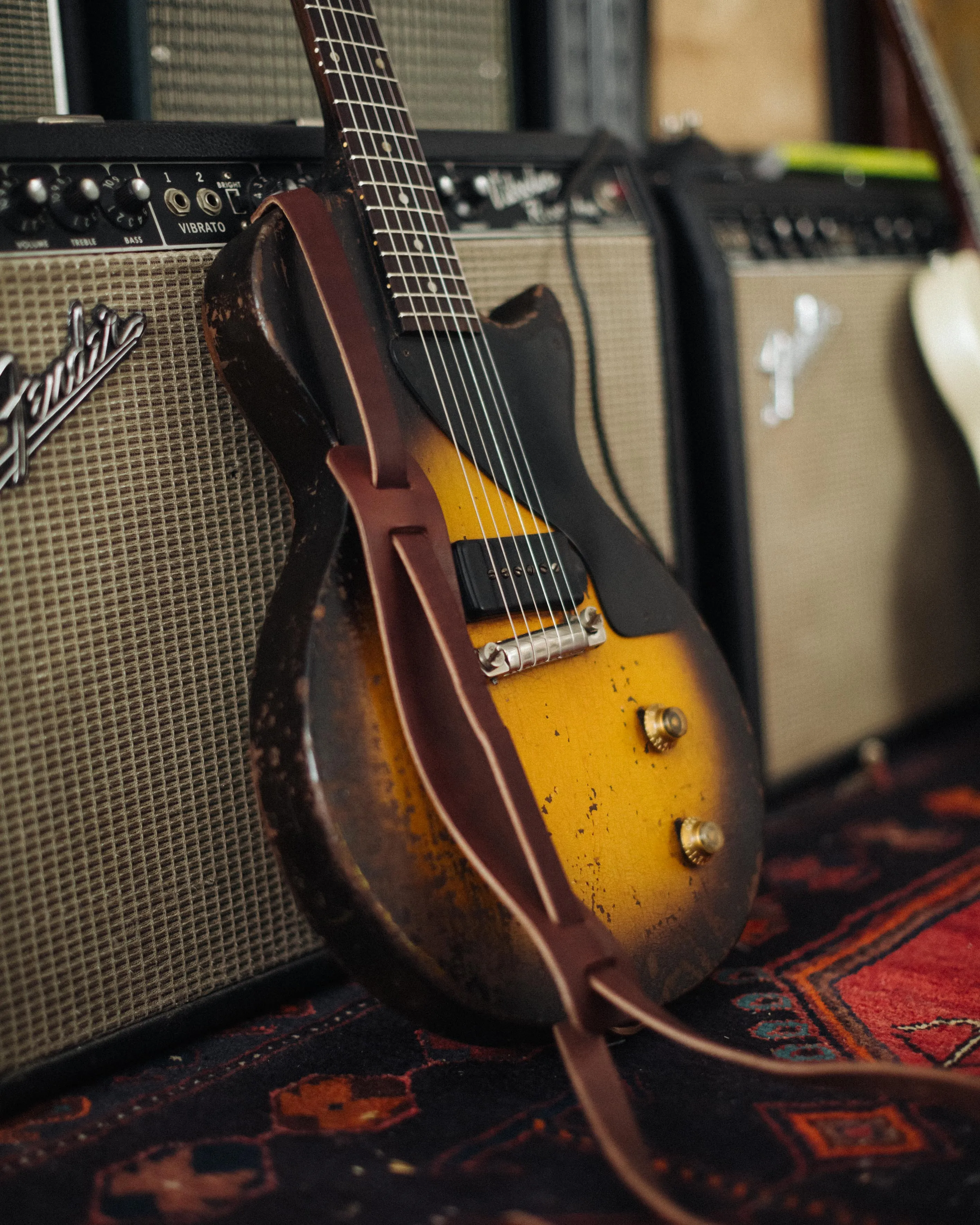 Brown Guitar Strap