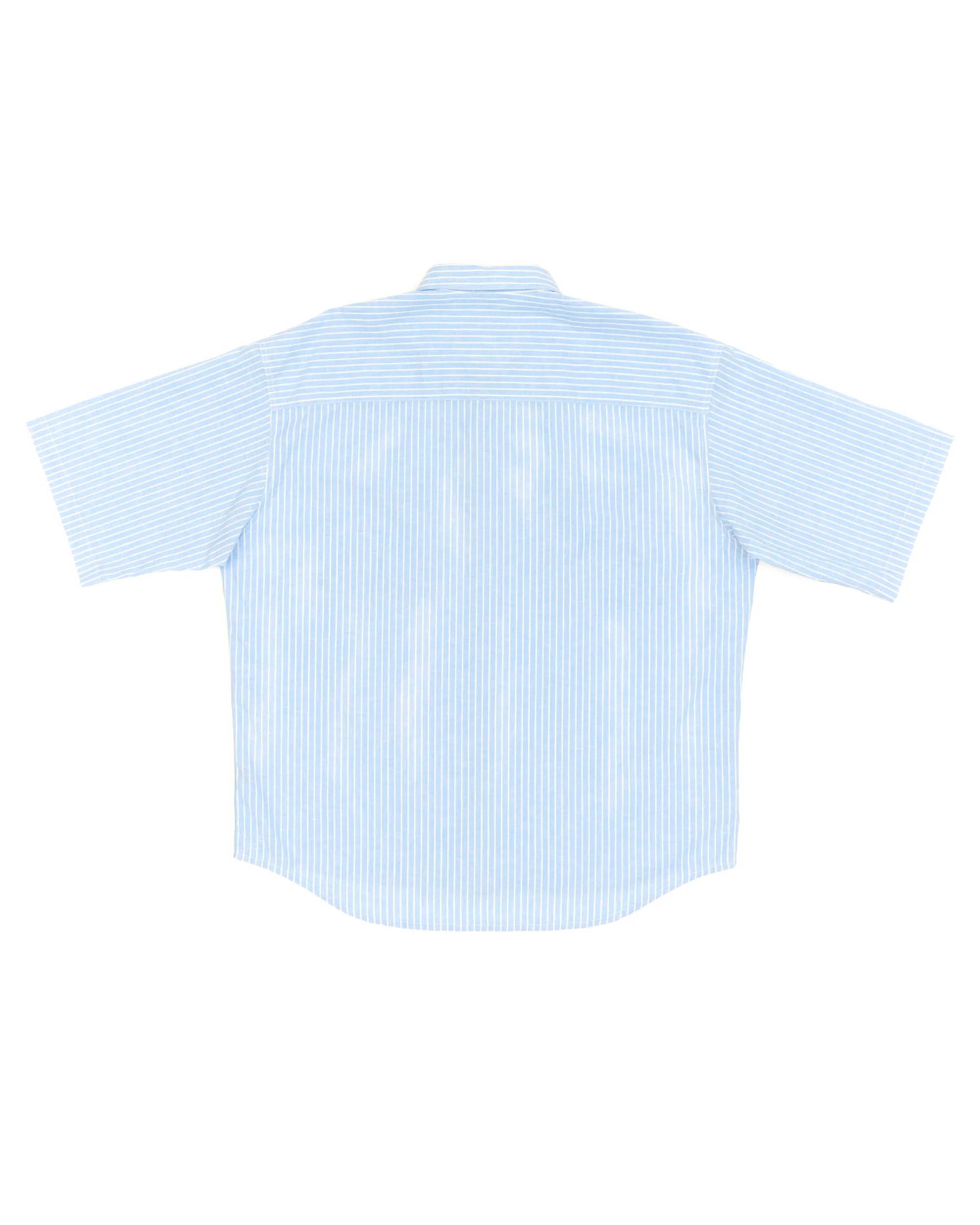 Cadence Boxy Shirt - Blue Stripe