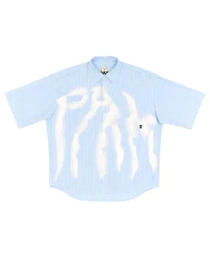 Cadence Boxy Shirt - Blue Stripe