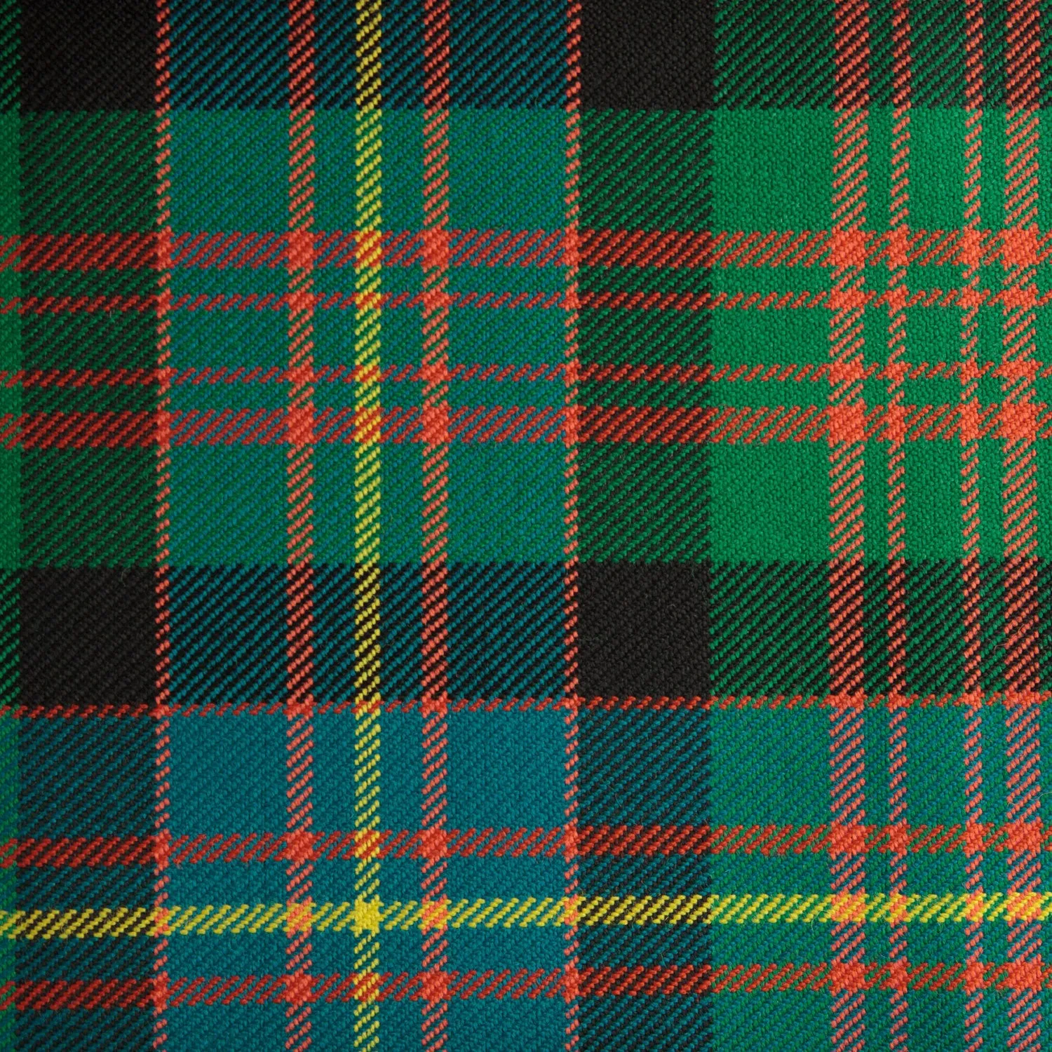 Cameron Of Erracht Caledonian Tartan Check 100% Wool