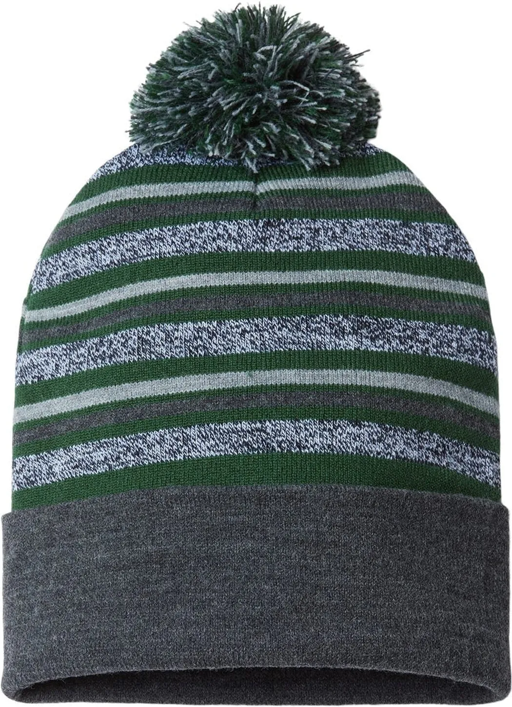 Cap America USA-Made Striped Beanie