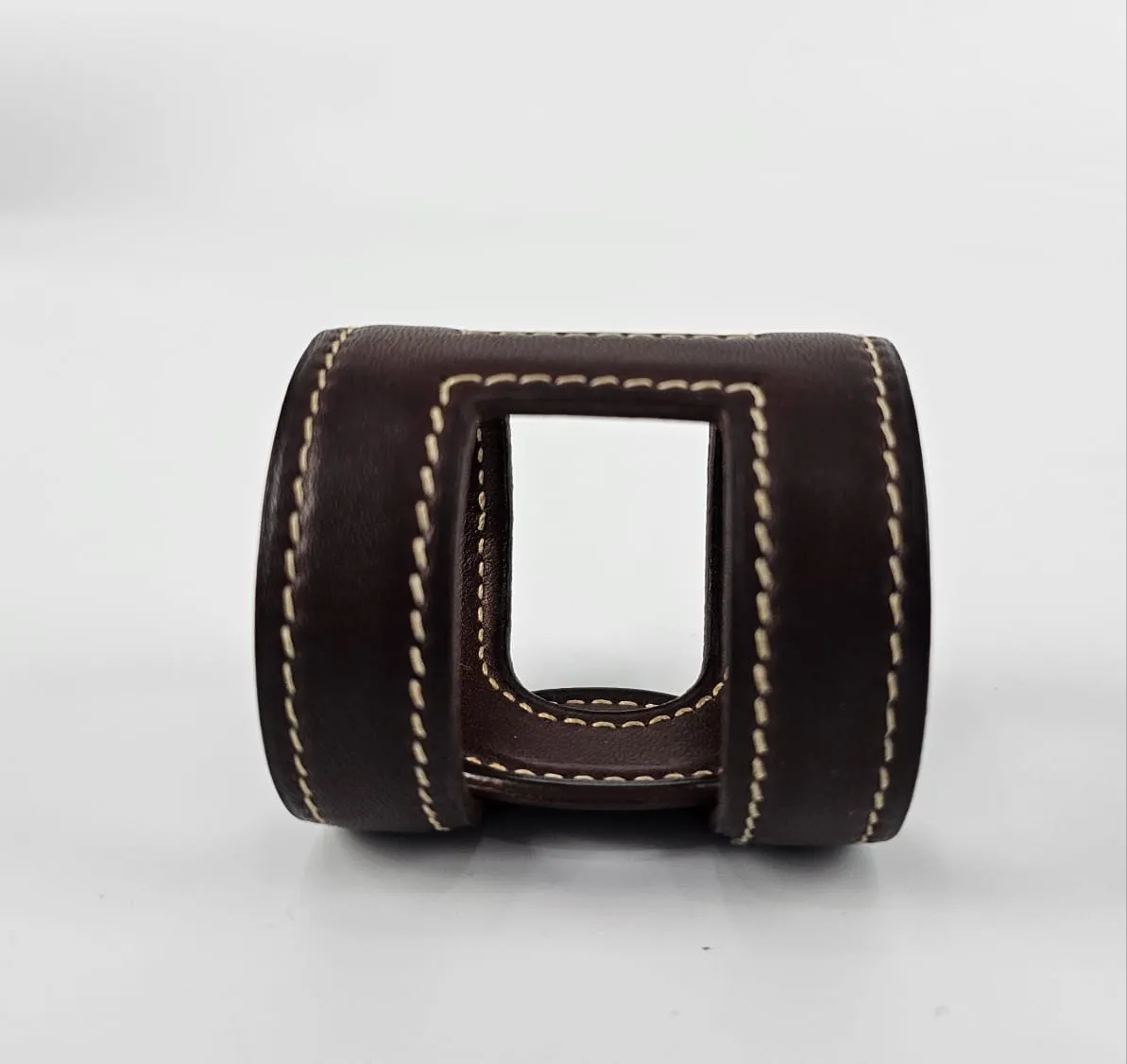 Chocolat Leather Ano Cuff Bracelet