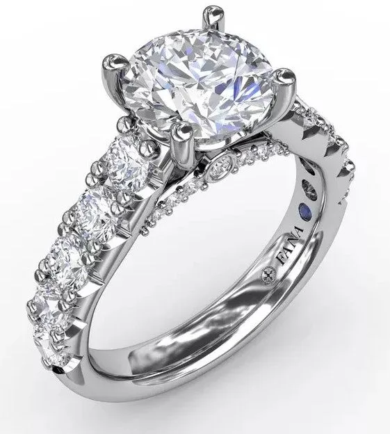 Classic Round Diamond Solitaire Engagement Ring