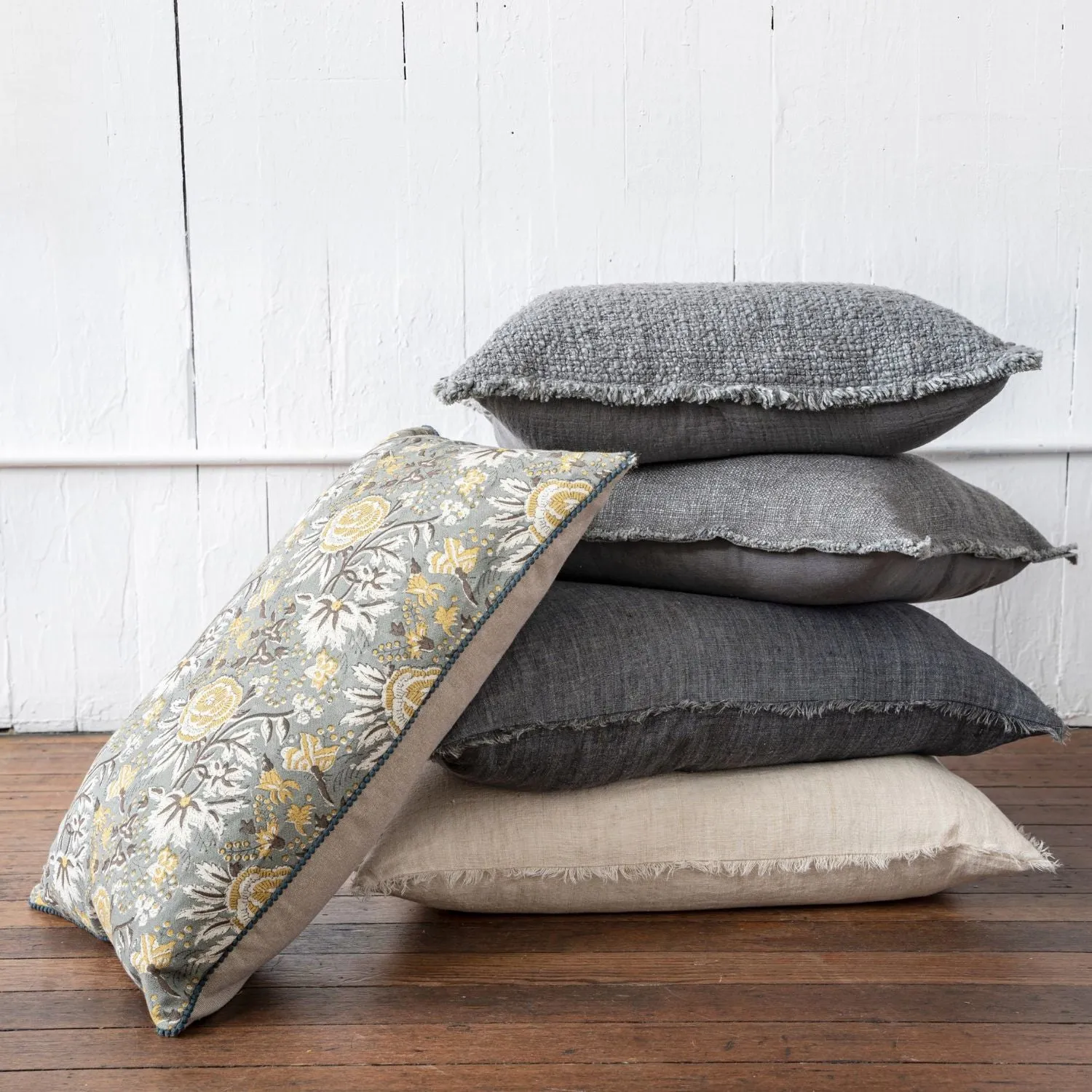 Corsage Linen Pillow