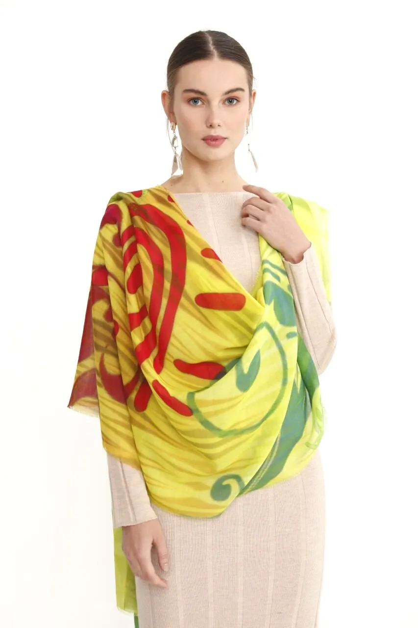 Cotton Silk Shawl, MARE Collection