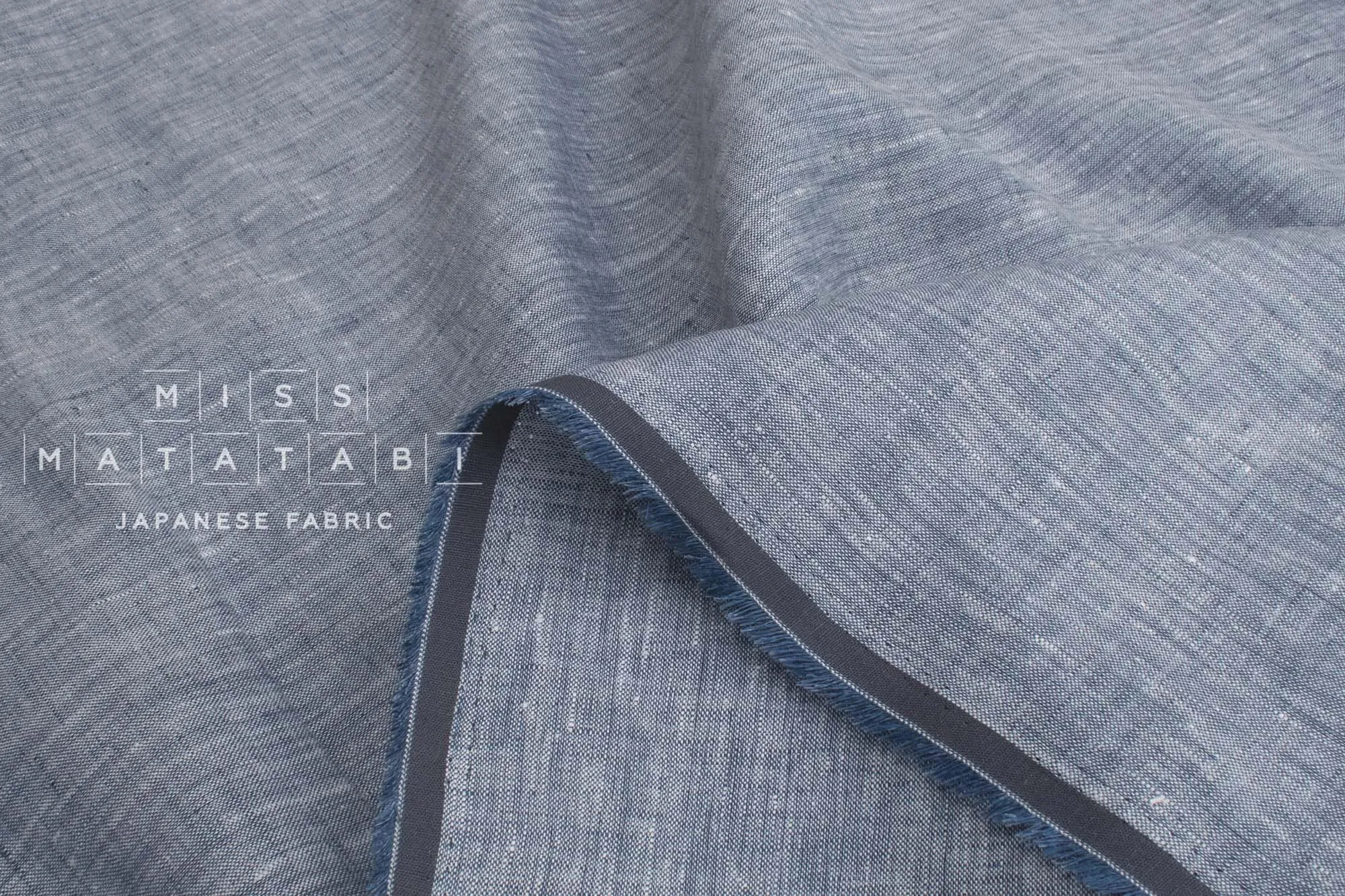 DEADSTOCK 100% Linen Chambray - color 11