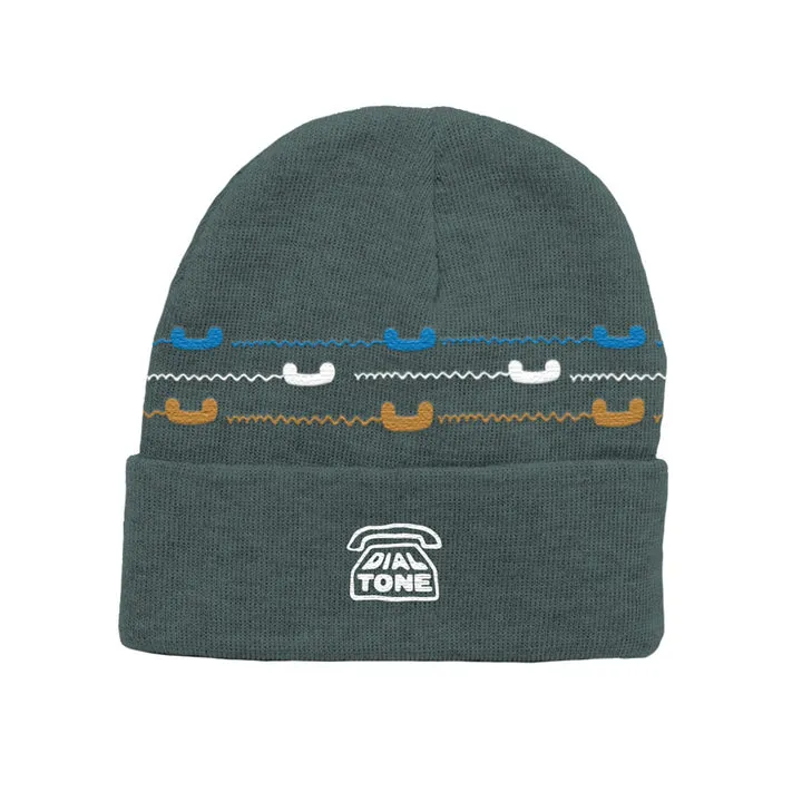 DIAL TONE HOTLINE BEANIE - PINE