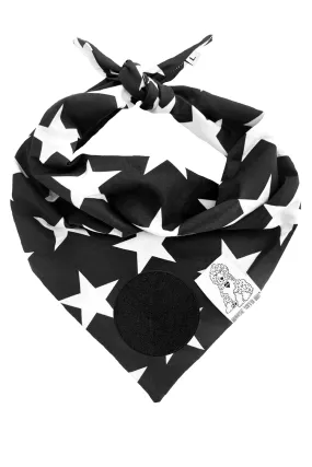 ★Dog Bandana Stars - Customize with Interchangeable Velcro Patches