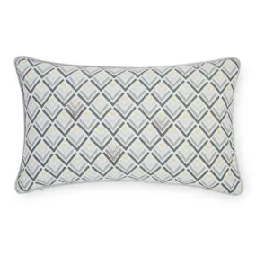 Editions Chevron Embroidered Cushion