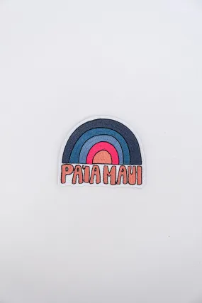 Embroidered Patch - Paia Maui Rainbow