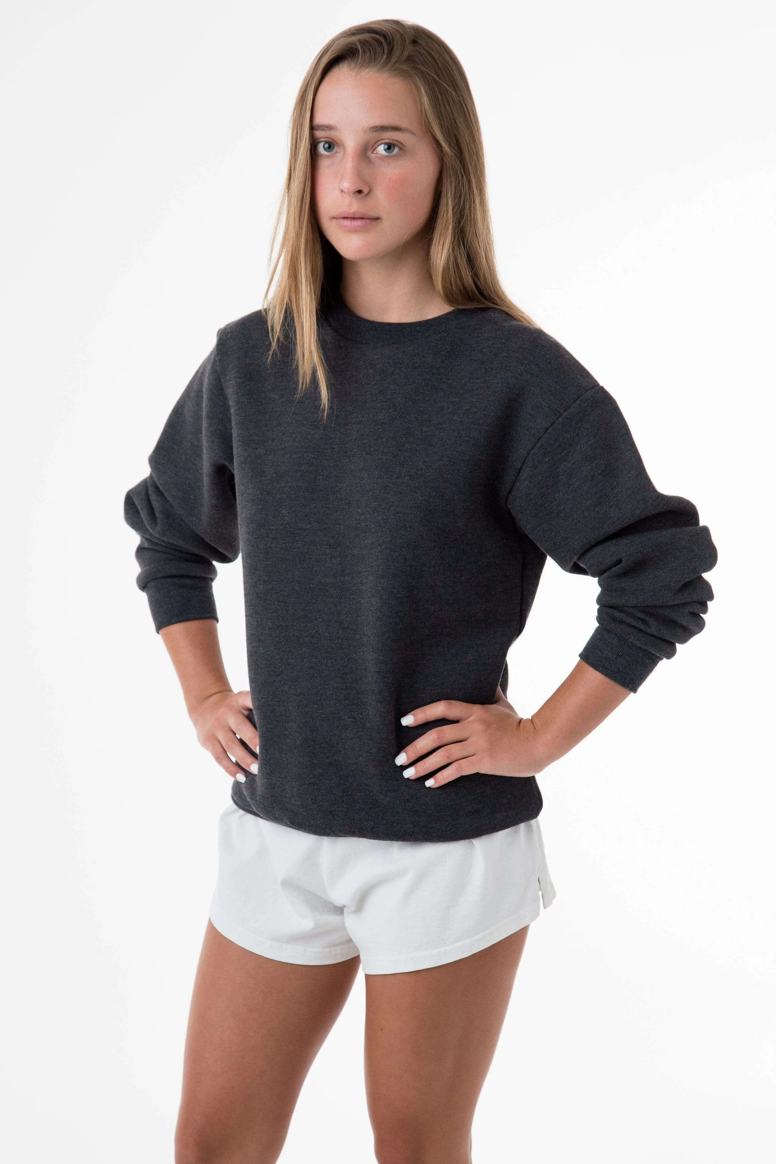 F96 Unisex - Flex Fleece Dropped Shoulder Crewneck