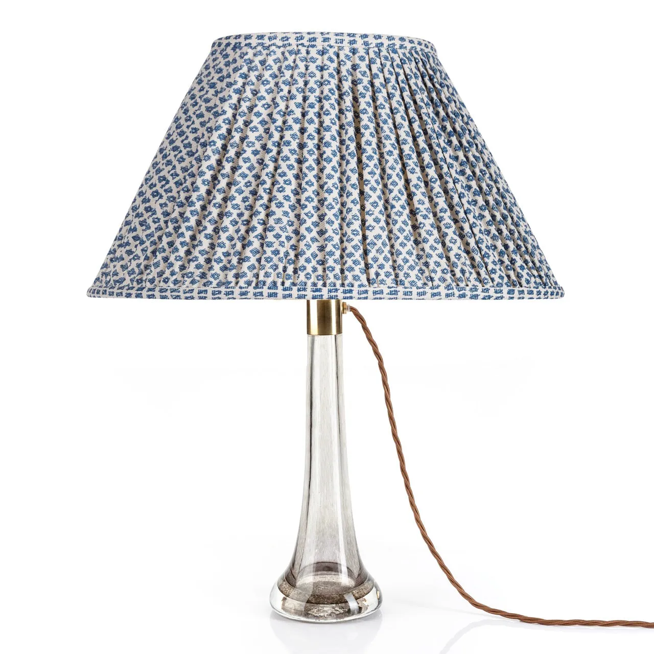 Fermoie Lampshade in Blue Marden