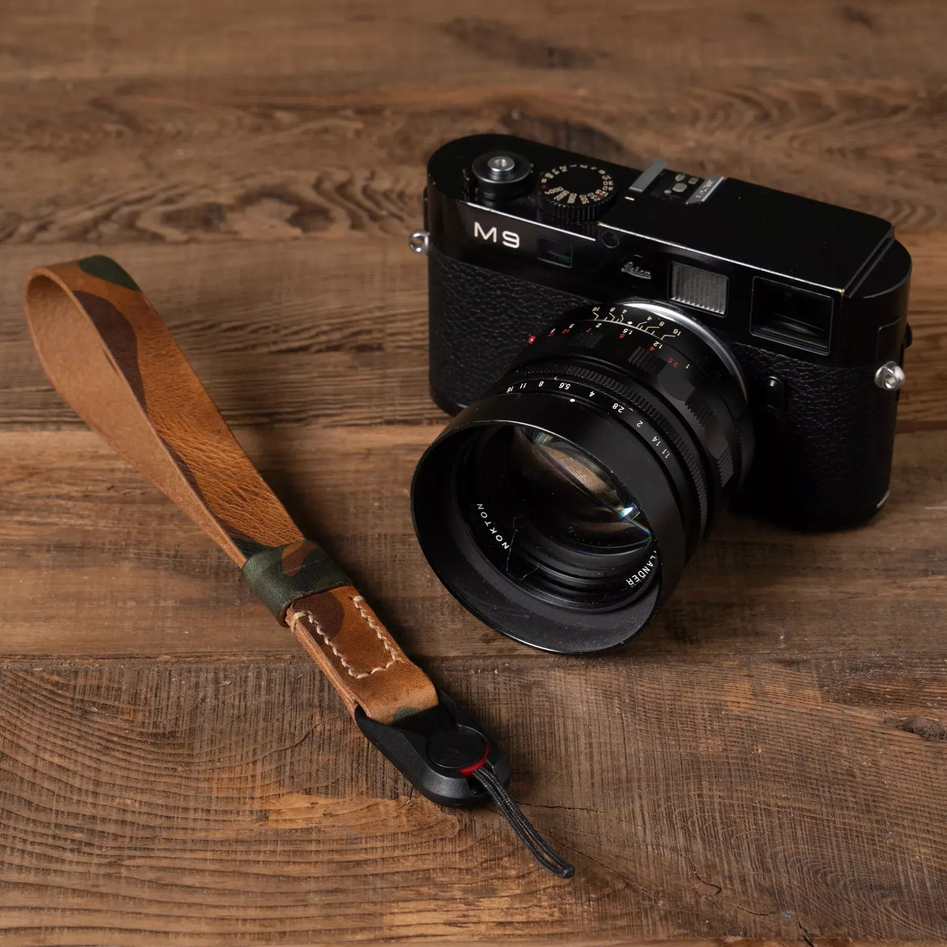 Full Leather Camera Wrist Strap