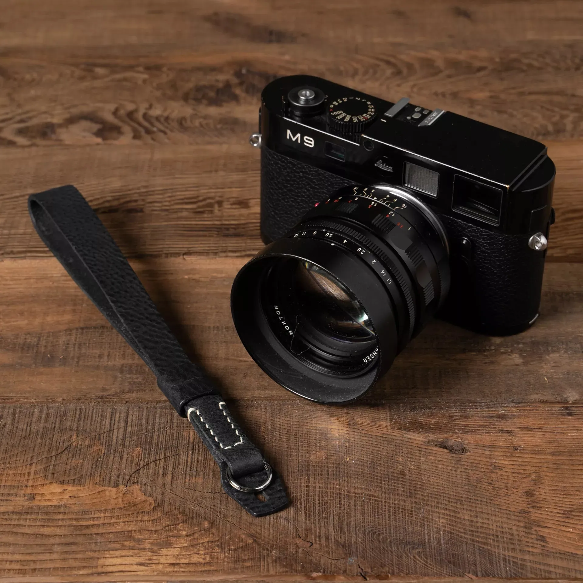 Full Leather Camera Wrist Strap