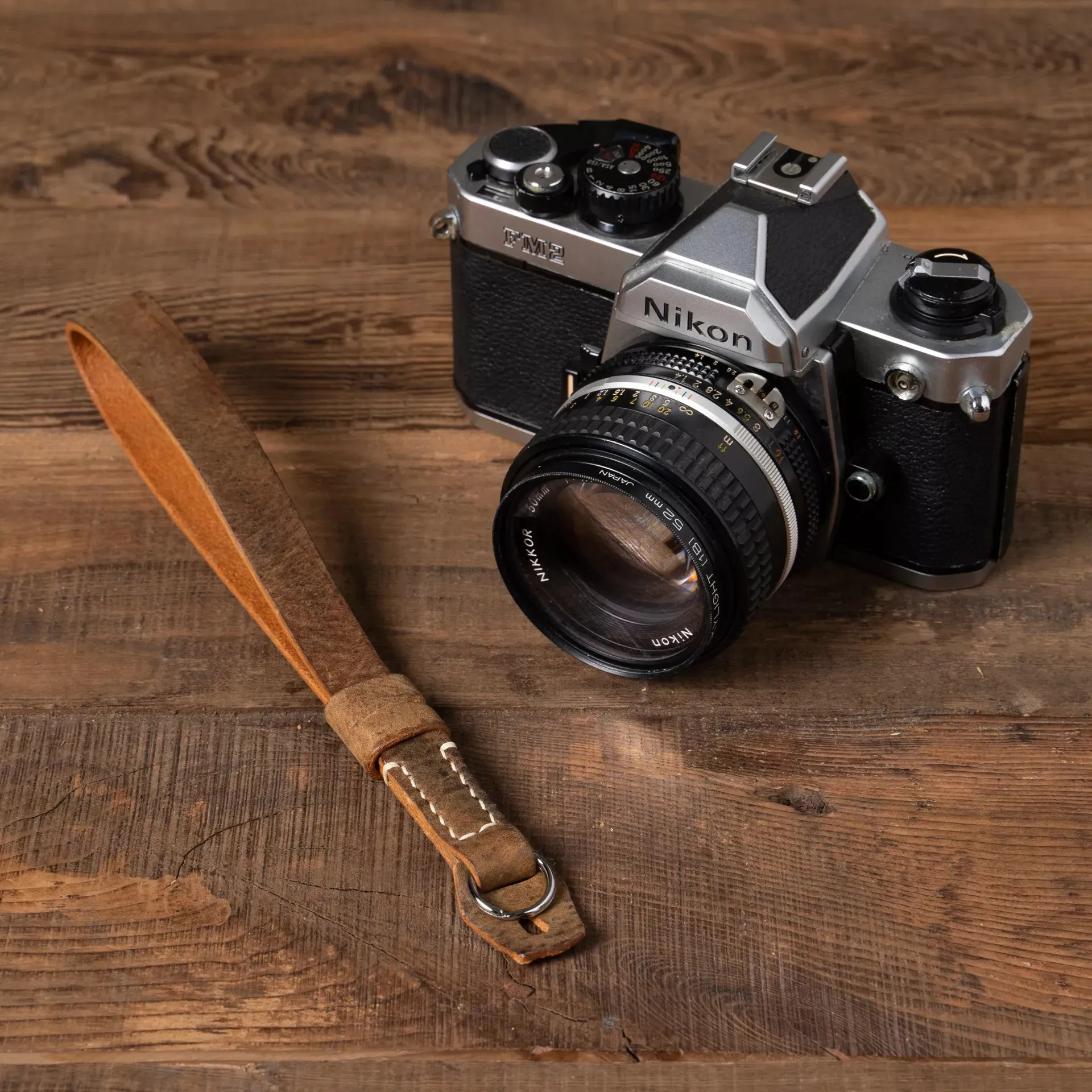 Full Leather Camera Wrist Strap