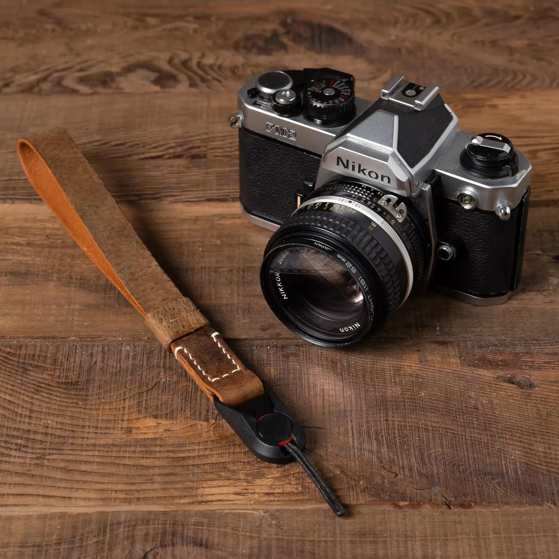 Full Leather Camera Wrist Strap