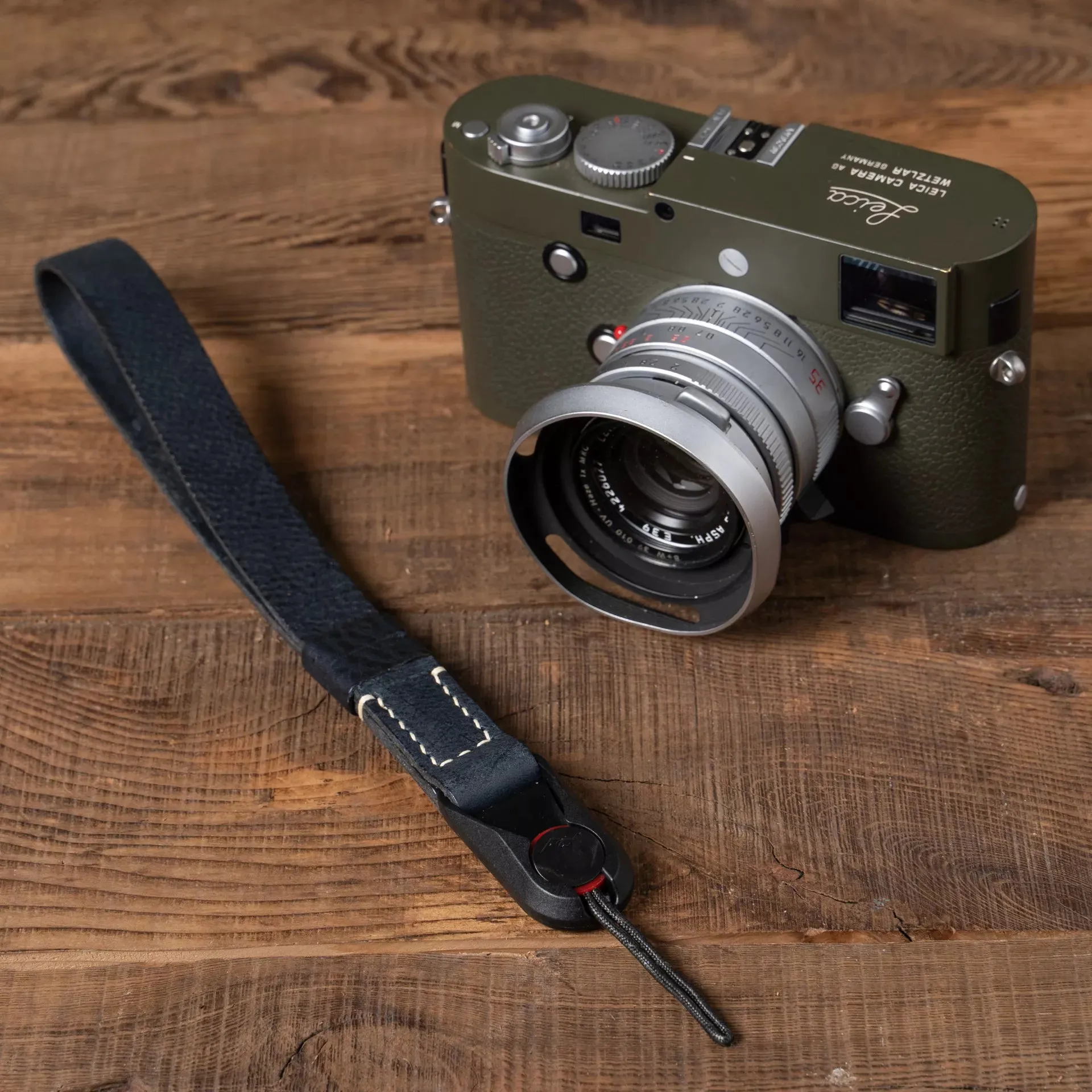 Full Leather Camera Wrist Strap