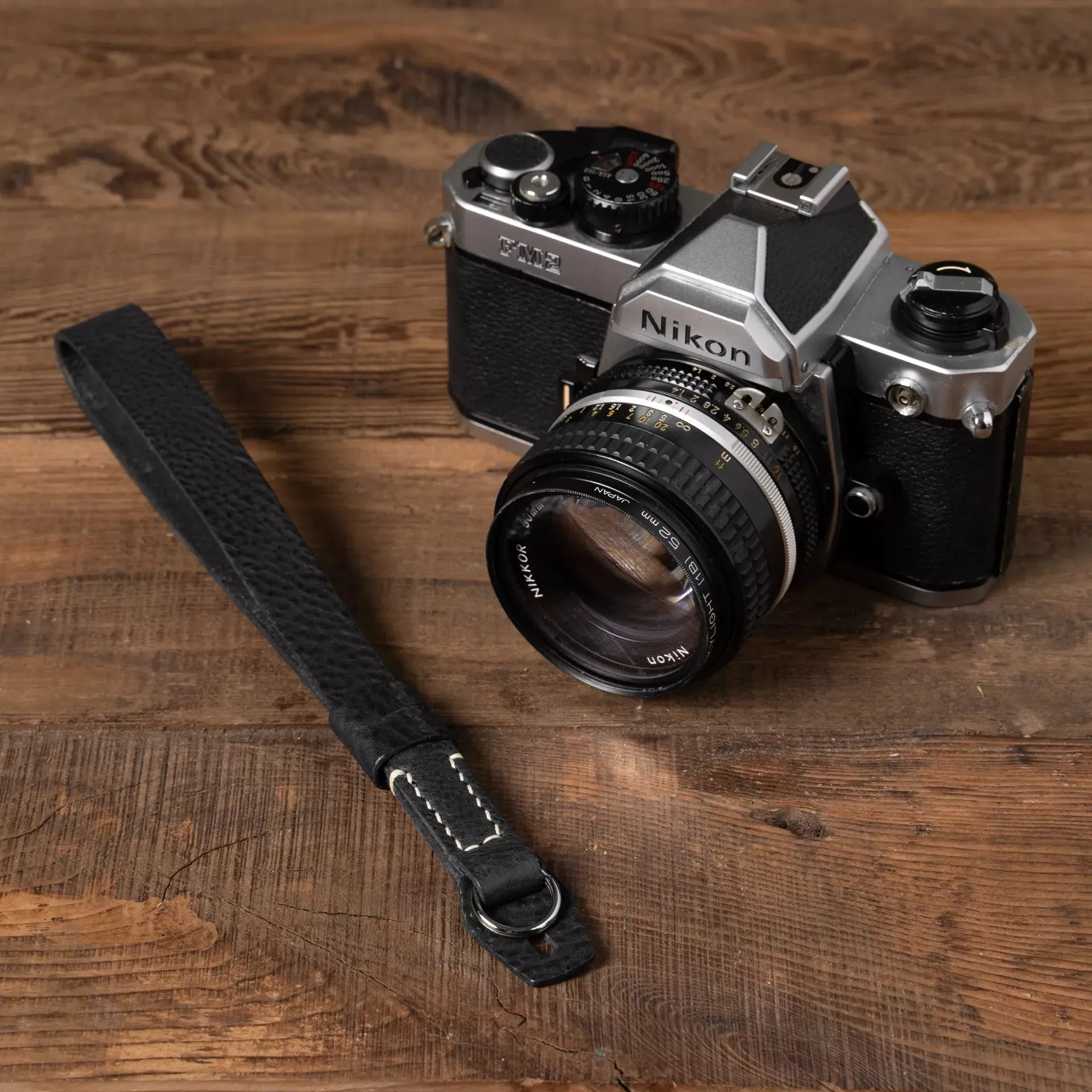 Full Leather Camera Wrist Strap