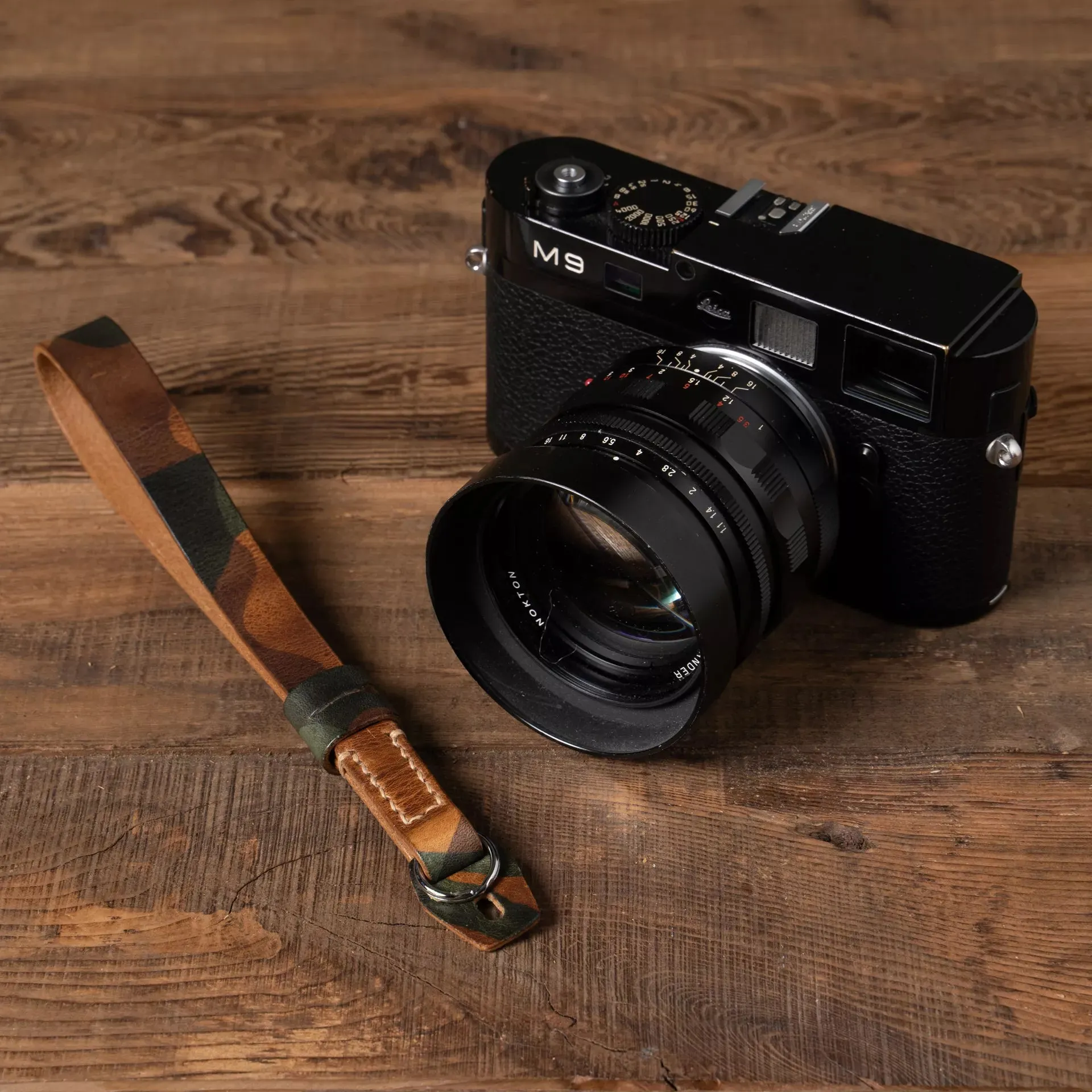 Full Leather Camera Wrist Strap