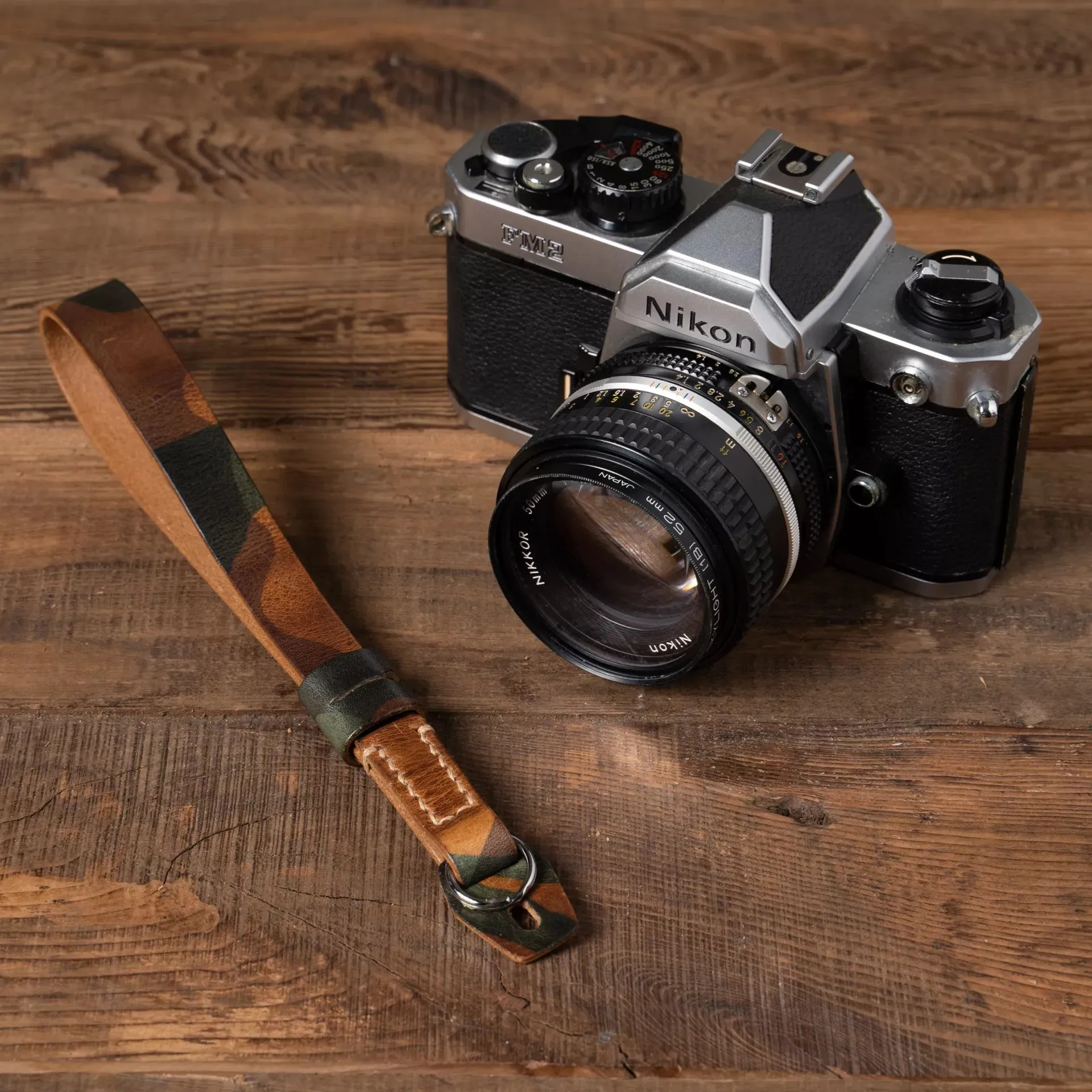 Full Leather Camera Wrist Strap