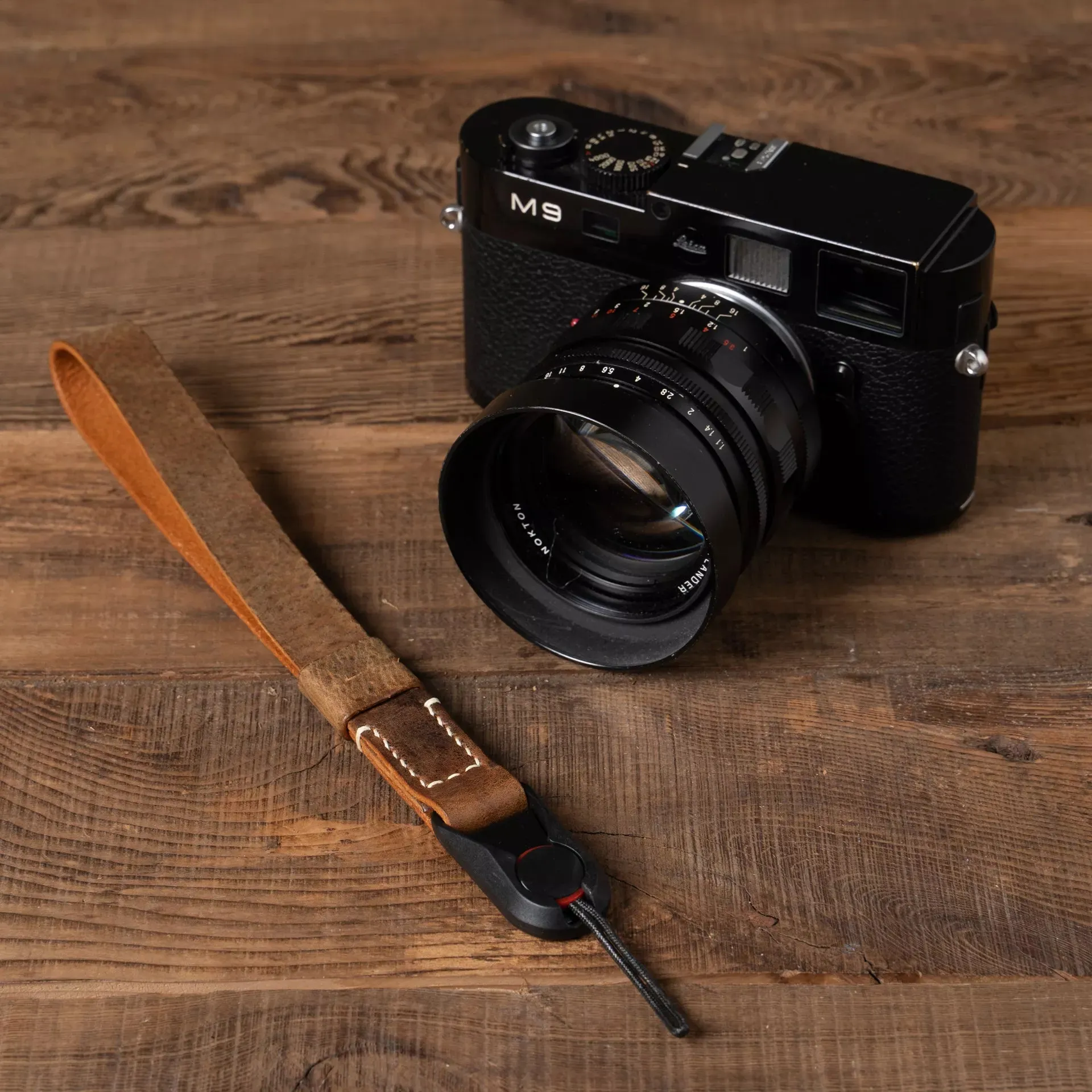 Full Leather Camera Wrist Strap