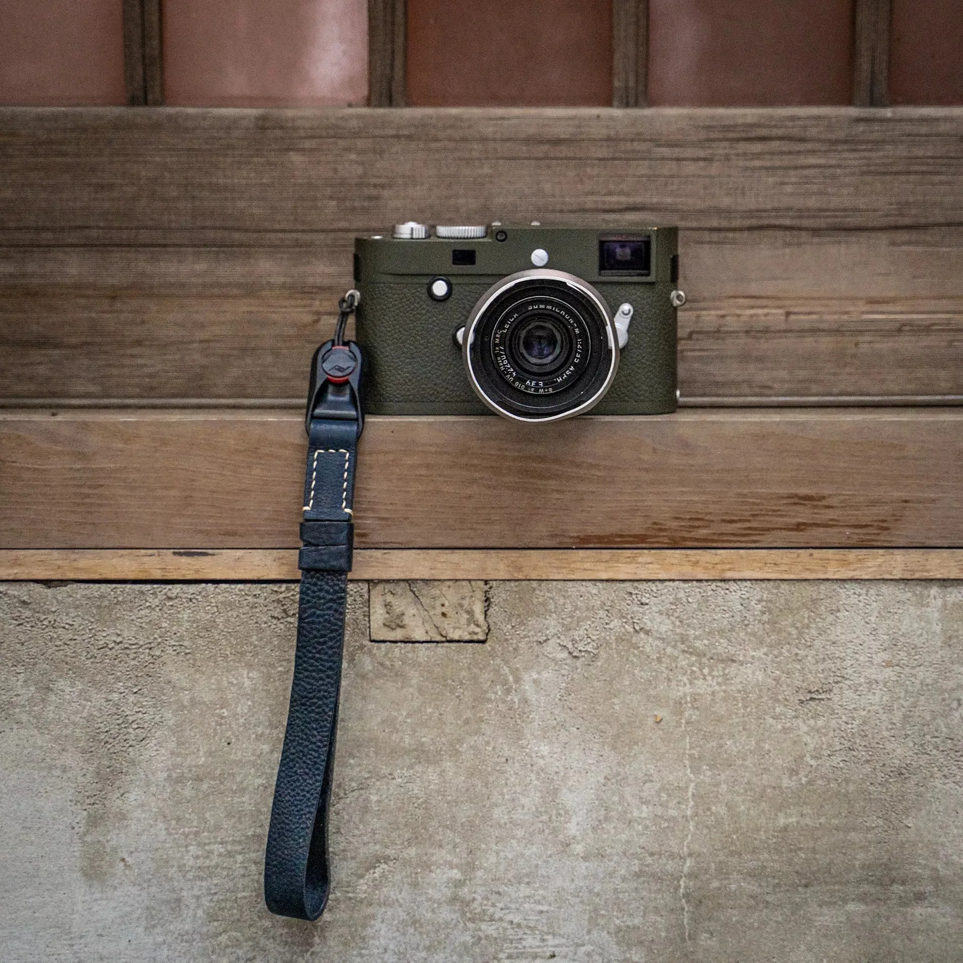 Full Leather Camera Wrist Strap