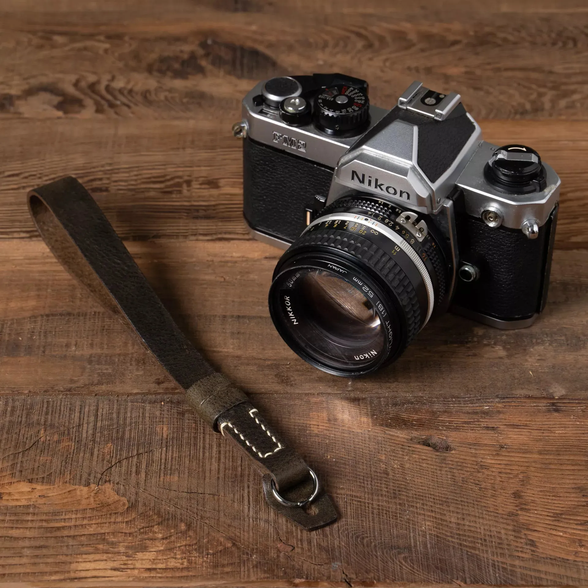 Full Leather Camera Wrist Strap